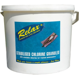 Relax 10kg Stabilised Chlorine Granules Relax 10kg Stabilised Chlorine Granules