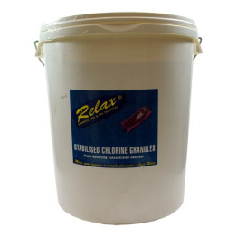 Relax 25kg Stabilised Chlorine Granules Relax 25kg Stabilised Chlorine Granules