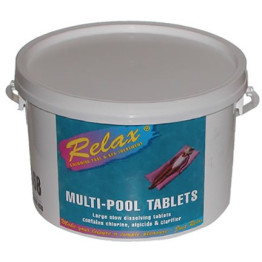Aquafayre Relax 2kg Multi Pool Tablets Aquafayre Relax 2kg Multi Pool Tablets