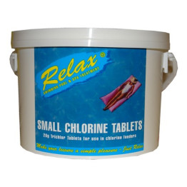 Aquafayre Relax 2kg Small Chlorine Tablets 20g Aquafayre Relax 2kg Small Chlorine Tablets 20g