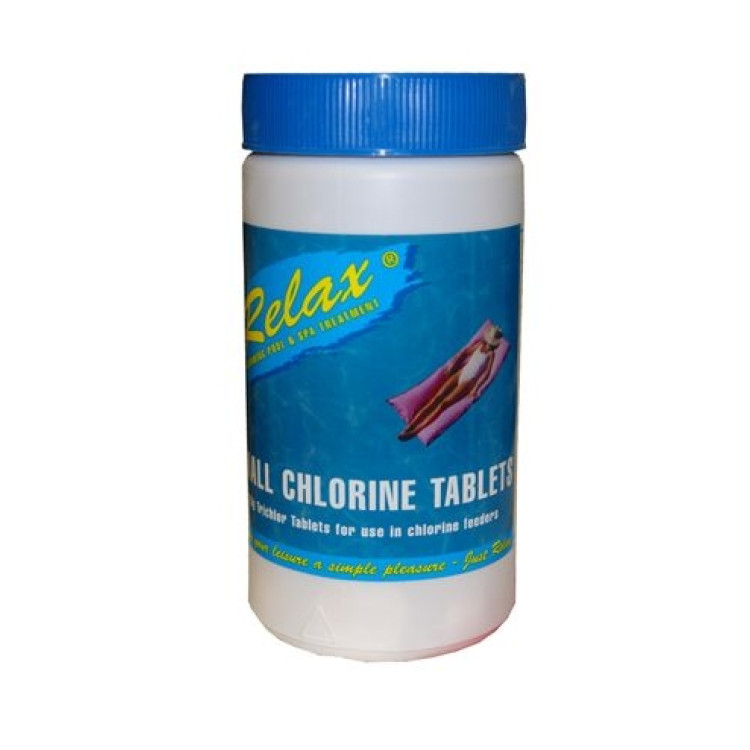 Aquafayre Relax 1kg Small Chlorine Tablets 20g Aquafayre Relax 1kg Small Chlorine Tablets 20g