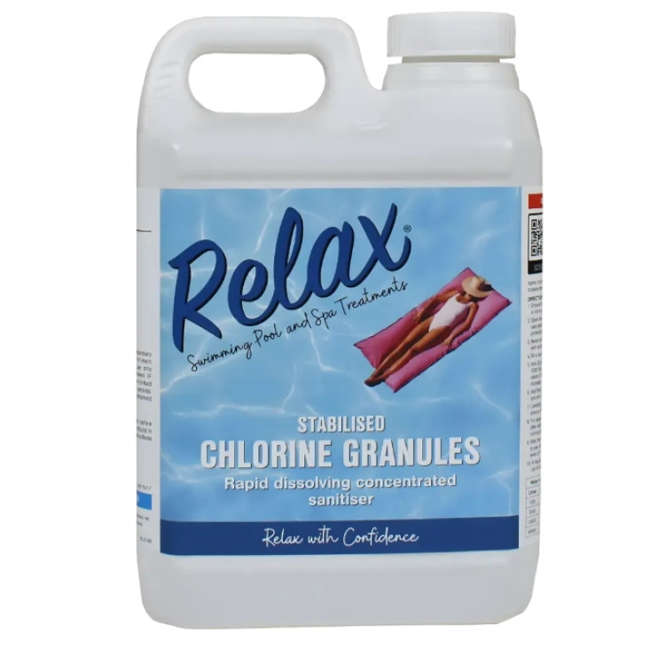 Aquafayre Relax 5kg Stabilised Chlorine Granules Aquafayre Relax 5kg Stabilised Chlorine Granules