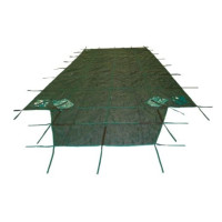 Superior Criss-Cross Strap Winter Debris Cover for pool 12 x 24ft with 5ft Bay Superior Criss-Cross Strap Winter Debris Cover for pool 12 x 24ft with 5ft Bay