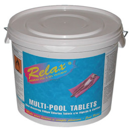 Aquafayre Relax 5kg Multi Pool Tablets Aquafayre Relax 5kg Multi Pool Tablets