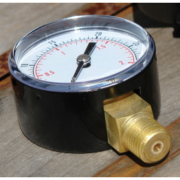 One Eighth Inch Side and Base Entry Pressure Gauge One Eighth Inch Side and Base Entry Pressure Gauge