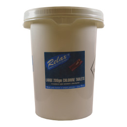 Relax 20kg Chlorine Tablets 200g
