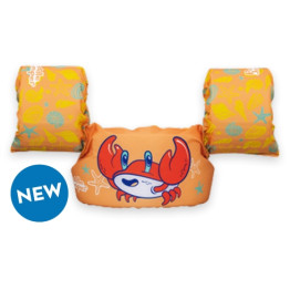 Puddle Jumper Kid's Swim Vest Crab design