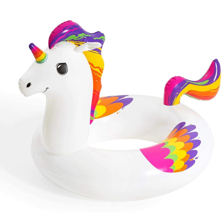 Rainbow Unicorn Swim Ring Rainbow Unicorn Swim Ring