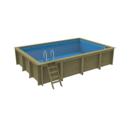 Plastica Nazca Wooden Pool 6m x 4m