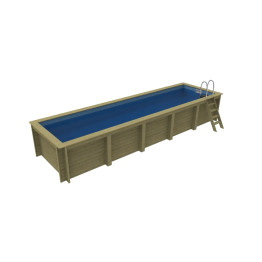 Plastica Nazca Wooden Pool 8m x 2m