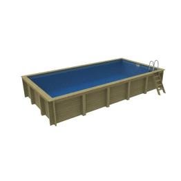 Plastica Nazca Wooden Pool 8m x 4m