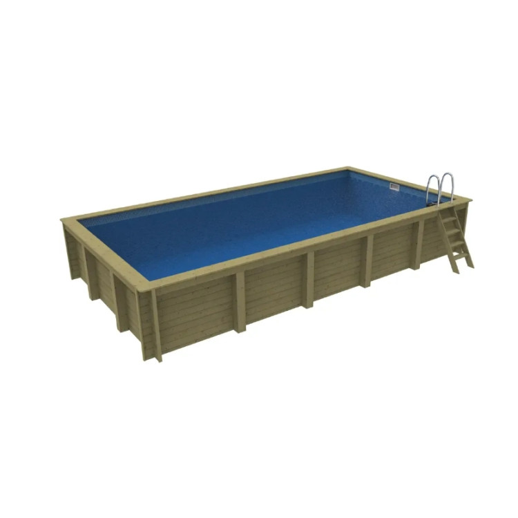 Plastica Nazca Wooden Pool 8m x 4m